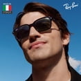 thumbnail image 7 of Ray-Ban RB2231F RAIMOND POLARIZED Square Shaped Sunglasses for Men & Women - Includes Official Rayban Eyewear Kit - Ideal Formal & Casual Wear Sunglasses - B-15 Brown Lens, 7 of 7