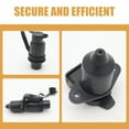 ITSELFER Trailer Plug 3pin Wiring Harness Connector Round Blade