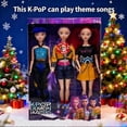 thumbnail image 2 of 3x Sining Demon Hunters Girls Doll Toy-Rumi Mira Zoey Comforting Dolls,Birthday Christmas Gift for Kids Fans_jjin, 2 of 5