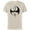 Natural, variant on Marvel Iron Fist Icon - Short Sleeve Cotton T-Shirt for Adults - Customized-Natural