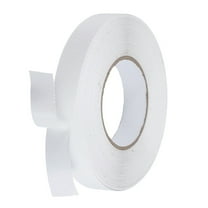 Rubber Grip Tape, 1" x 49.2 Ft PEVA Non-Slip Tape Diamond Textured Adhesive Grip Tape for Outdoor/Indoor Steps (White)