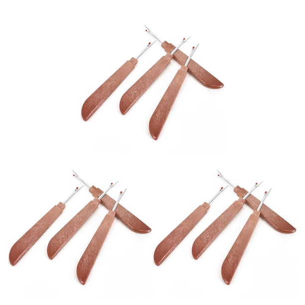 Bewildely 4 Uds costura DIY acero plástico mango costura Stitch Unpicker hilo coser hilos suministros de costura grande Type1 NO1