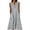 #0423-Black, variant on Women's Maxi Dresses V Neck Sleeveless Dresses Casual Daily Style Lightweight Breathable Striped Print Button Front With Pockets Dresses Gift