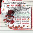thumbnail image 4 of Personalized To My Granddaughter Quilt/Single Layer Fleece Blanket - Gift Idea, 4 of 8