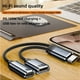 thumbnail image 3 of Cable Adaptador USB C OTG para Teléfono 2 en 1, Tipo C A USB A con Puerto de Carga PD para Smartphone, Portátil, Tableta, Color Gris., 3 of 5