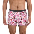 thumbnail image 2 of Bingfone Strawberry Popsicle Men's Underwear - Casual Stretch Boxer Briefs-Large, 2 of 7