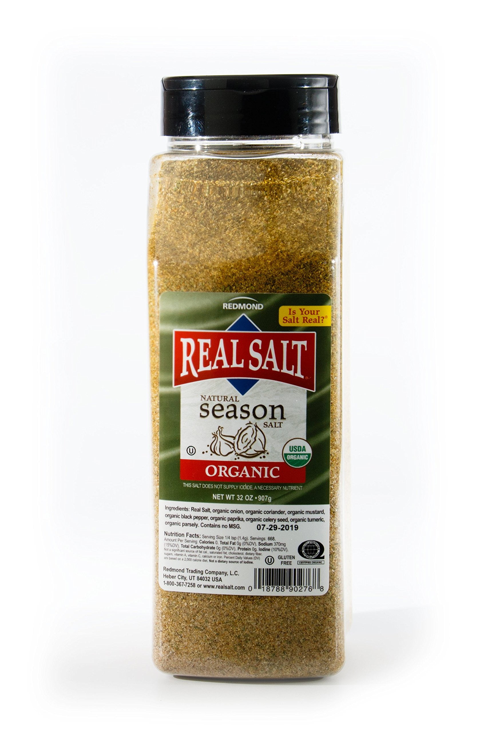 Redmond Real Salt Seasoning Salt 32 Ounce Container Walmart Redmond Real Salt Seasoning Salt 32 Ounce Container Walmart
