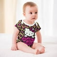 thumbnail image 5 of Hello Kitty Baby Bodysuit Boy Girl Clothes Soft Newborn Infant Outfit Short Sleeve Romper, 5 of 8