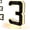 3, variant on Solar House Numbers for Outside, Modern Illuminated Address Signs for House in 3 Versatile Sizes, Waterproof LED Backlit Identification Plates, Lighted Number Sign for Yard Door Wall(2,4.7inch)