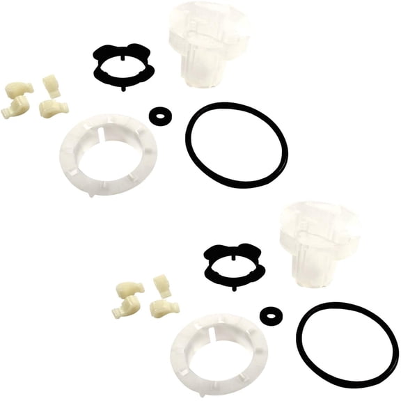 HQRP 2-Pack Washer Agitator Dogs Cam Repair Kit Works with Admiral ATW4471TQ0 ATW4475VQ0 ATW4475VQ1