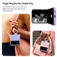 thumbnail image 5 of Samsung Series | Galaxy Z Flip Series Liquid Silicone Ring Buckle Case, iPhone 13 Pro Max, 5 of 5