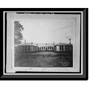 Historic Framed Print, United States Nitrate Plant No. 2, Reservation Road, Muscle Shoals, Muscle Shoals, Colbert County, AL - 58, 17-7/8" x 21-7/8"