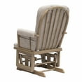 thumbnail image 4 of Baby Relax Harmony Glider Rocker Nursery Chair, Taupe Microfiber, 4 of 9