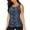 Merry Christmas Winter Leaves Snowflakes, variant on Monkey print women's scoop neck, loose-fit workout tank tops for the gym.