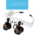 thumbnail image 3 of LED Magnifying Glass Kit, 1.5X 3X 4X 5X 6X 7X 10X Detachable Stand Head Mounted Magnifier  for Painting Welding Projects, 3 of 7