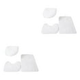 thumbnail image 1 of Transemion 1/2/3/5 3pieces Anti-slid Particles Rug Set Secure And for Slip-free Bathroom Mats For White 2PCS, 1 of 6