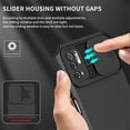 thumbnail image 3 of For Xiaomi POCO M3 Pro Case Slide Camera Shockproof Armor Stand Phone Case For Poco M 3 M3 Pro Pocophone M3Pro PocoM3 Back Cover blue For Poco M3, 3 of 6