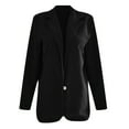 thumbnail image 4 of Palato Women's Plus Size Tops,Fashion Women's Long Sleeve Tops Outwear Cardigan Button Turn-down Collar Jacket Coat, 4 of 4