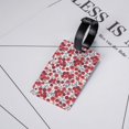 thumbnail image 5 of Luggage Tags for Suitcases, Red hawthorn Leather Bag Luggage Tags ID Label Tags Privacy Protection Travel Bag Labels, 5 of 6
