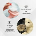 thumbnail image 3 of 2-in-1 Dog Hair Dryer with Slicker Brush for Small-Sized Dogs and Cats, Pet Hair Dryer, Dog Blow Dryer, Adjustable Temperature, Overheat Protection, 3 of 6