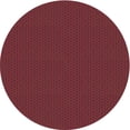 thumbnail image 1 of Ahgly Company Machine Washable Indoor Round Transitional Brown Red Area Rugs, 3' Round, 1 of 7