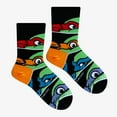 thumbnail image 2 of TMNT Masks Little Kids Crew Socks, 2 of 2
