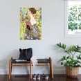 thumbnail image 3 of Art.com Lady with a Fan Stretched Canvas Print Wall Art by Gustav Klimt, 24" x 36", 3 of 4