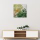 thumbnail image 2 of Cuadro Decorativo - hojas tropicales Jr Impresión en canvas, estrechado, 2 of 2