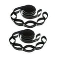 thumbnail image 2 of figatia 2Pcs 2M Straps Hammock Belt Rope for Swing Travel Camping Hammock Black, 2 of 8