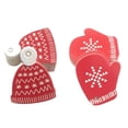 thumbnail image 1 of Forma De Guante Adorno Navideño Forma De Sombrero Árbol Creativo Colgante Duradero Hermoso Colgante Navideño Para Navidad100 Uds. Cateissary HA013408-00, 1 of 7
