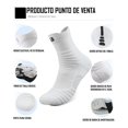 thumbnail image 3 of Calceta Deportiva Hombre Amortiguacion Gruesa, 5 Pares .sm1, 3 of 6