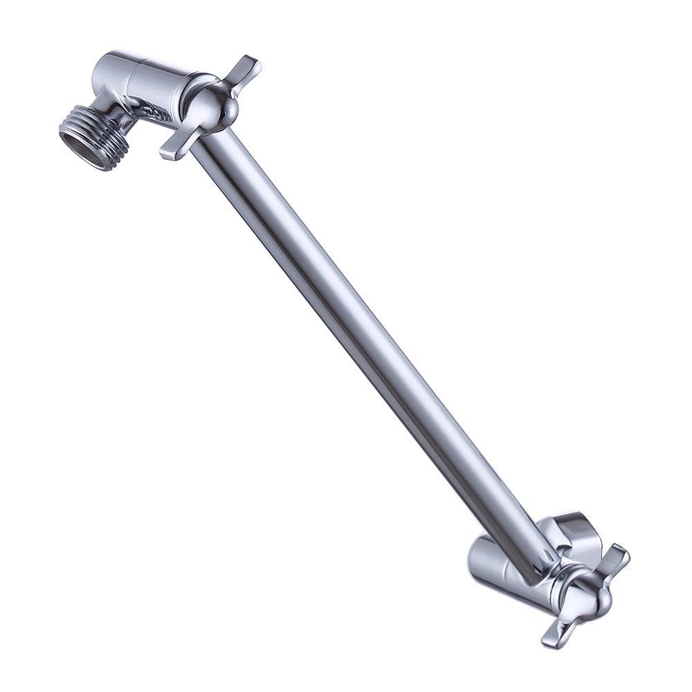 KES All BRASS 10Inch Adjustable Shower Arm with High Flow Universal