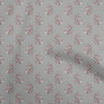thumbnail image 1 of oneOone Rayon Gray Fabric Floral Fabric For Sewing Printed Craft Fabric By The Yard 56 Inch Wide, 1 of 5