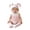 F199-Pink, variant on FYDUU Baby Boys Girls Halloween Outfit Cute Bunny Hooded Romper Sleeveless Bodysuit Tops with Leg Warmers 2 Piece Outfits 12-18 Months