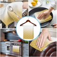 thumbnail image 3 of Moroccan Geometric Kitchen Towels Set of 2, Water Absorbent Dish Towel, Abstract Plaid Modern Ombre Decorative Hand Towels - Quick Drying Cloth for Cooking Baking, 18x28 Inch, 3 of 8