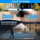 thumbnail image 3 of Clip-On Solar Motion Sensor Lights, Outdoor Waterproof Fence Lights, Portable Security Lights for Fence Garage, 3 of 5