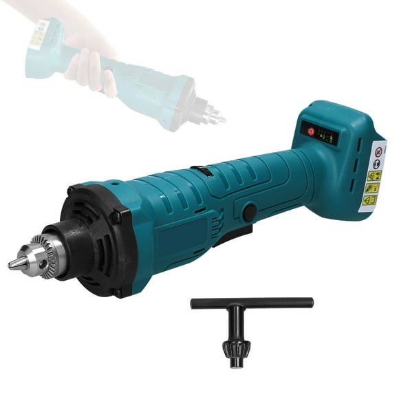 yeacher Compact 6mm Brushless Lithium-Ion Grinder - High-Efficiency Motor, Lightweight Design, 11000r/min, 1200W, Blue & Black, No Battery/Plug Included