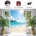 thumbnail image 6 of Window View Tropical Beach Backdrop , Coastal Ocean Scene Photography Background, Summer Beach Window Wall Decor Backdrop for Home Party Photoshoot, Palm Tree & Seaside View Photo Booth Prop 10x8ft, 6 of 6