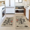 thumbnail image 6 of Farmhouse Kitchen Mats for Floor 2 Piece, The Kitchen is The Heart of The Home Grey Rustic Kitchen Rugs Decor Sets of 2 Non Slip Washable, 6 of 6