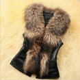 thumbnail image 2 of Womens Wool Blends Vest Jacket Winter Body Warm Coat Waistcoat Outwear, 2 of 6