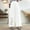 White, variant on LADIGASU Womens Oversized Cotton And Linen Embroidered Casual Pants Retro Wide Leg Loose Pants