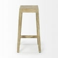 thumbnail image 3 of Mercana  Furniture Colony 25" Seat Height Brown Wood Seat & Frame Stool, 3 of 7