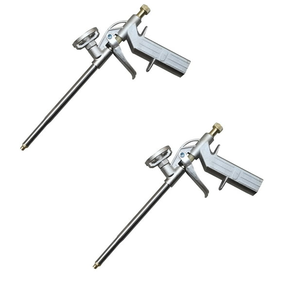 Queilt 2 Pack Professional Foam Gun Expandable Foam Spray Gun Sealant Dispensing PU Insulation Application Tool,31.5x12.5cm