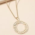 thumbnail image 3 of Jewelry long necklace twist chain fashion temperament retro niche alloy sweater, 3 of 3