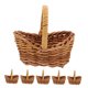 thumbnail image 5 of Moluckfu 6Ud Cesta Beige Tejido En Rattan Ideal Para Organización Y Adornos Rústicos, 5 of 7