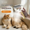 thumbnail image 3 of Stainless Steel Pet Spray Comb Self-cleaning Pet Opening Knots Hair Remove Comb Dogs Cats Grooming Clean Tools Accessories, 3 of 6