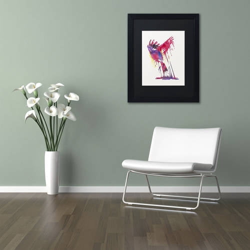 Trademark Fine Art 'The Great Emerge' Canvas Art by Robert Farkas, Black Matte, Black Frame