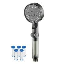 High Pressure 5-Mode Filtered Shower Head, KYD's Choice - Shower Head (Shower Head 5 Filters)