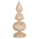 thumbnail image 2 of Unfinished Round Finial Solid Hardwood For Staircases And Beds Khaki 5.8X2.2In Decorative 1Pcs, 2 of 5