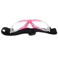 thumbnail image 2 of Gafas de baloncesto profesionales al aire libre banda para la cabeza ajustable gafas de seguridad deportivas duraderas rosa, 2 of 5